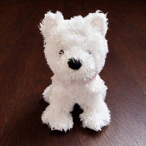 American Girl Doll 2016 "Coconut" Dog (White Plush) - 12”